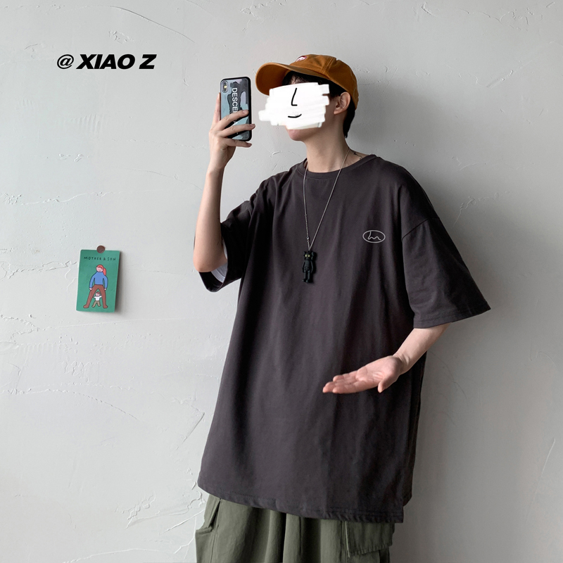 Áo Thun Ngắn Tay Với 5 Màu Xinh Xắn Dành Cho Nam/ Nữ Size M-8Xl