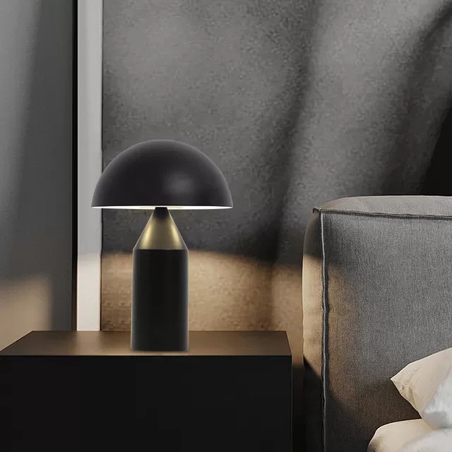 Đèn bàn trang trí B131 đen, đèn đầu gường, đèn decor  đẹp, đèn bàn phòng khách, tặng kèm bóng led, bảo hành 12 tháng