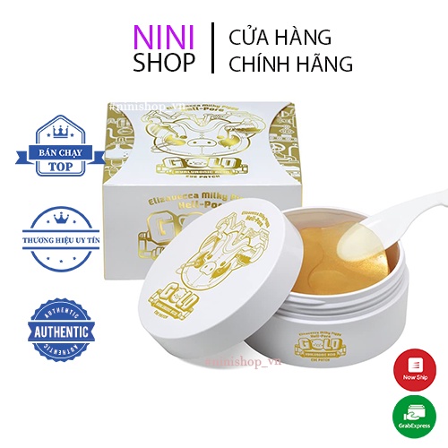 Mặt nạ mắt vàng Elizavecca Hell-pore Gold Hyaluronic Acid Eye Patch 60pcs