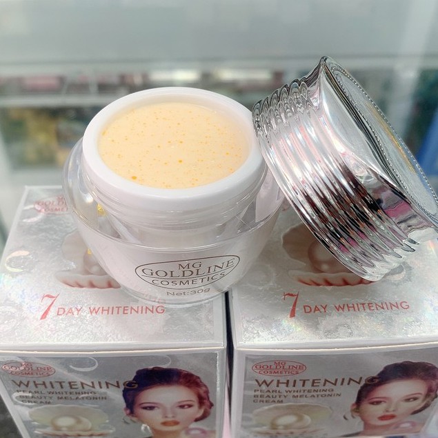 KEM DƯỠNG DA NGỌC TRAI 7DAY WHITENING NÁM, TÀN NHANG, ĐỒI MỒI - THẾ HỆ MỚI