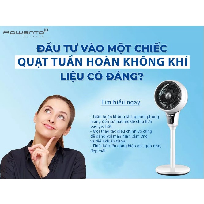 QUẠT ĐỐI LƯU 𝑹𝑶𝑾𝑨𝑵𝑻𝑶 nhập khẩu tại ĐỨC – CHO KHÔNG KHÍ CHẤT LƯỢNG TRÀN NGẬP QUANH TA [BẢO HÀNH 5 NĂM]
