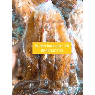 Bánh tráng dẻo cuốn hành phi