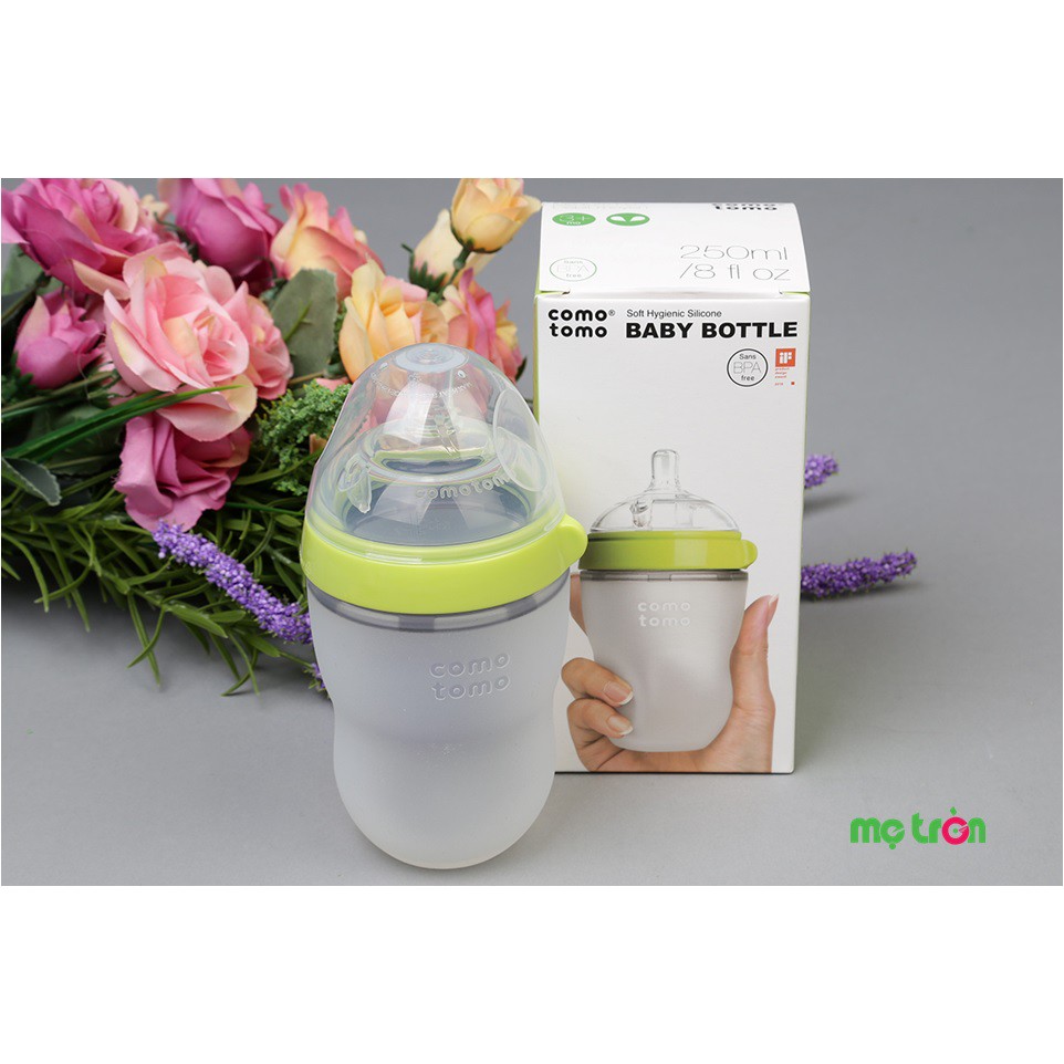 [GIẢM GIÁ] Bình sữa Comotomo 250ml Mỹ chính hãng