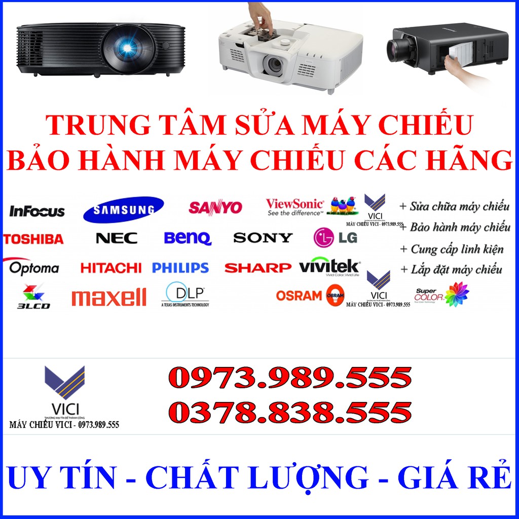 Bo nguồn máy chiếu Nec Dòng chạy chip DLP. Trung tâm máy chiếu Vici chuyên Phân phối linh kiện máy chiếu chính hãng