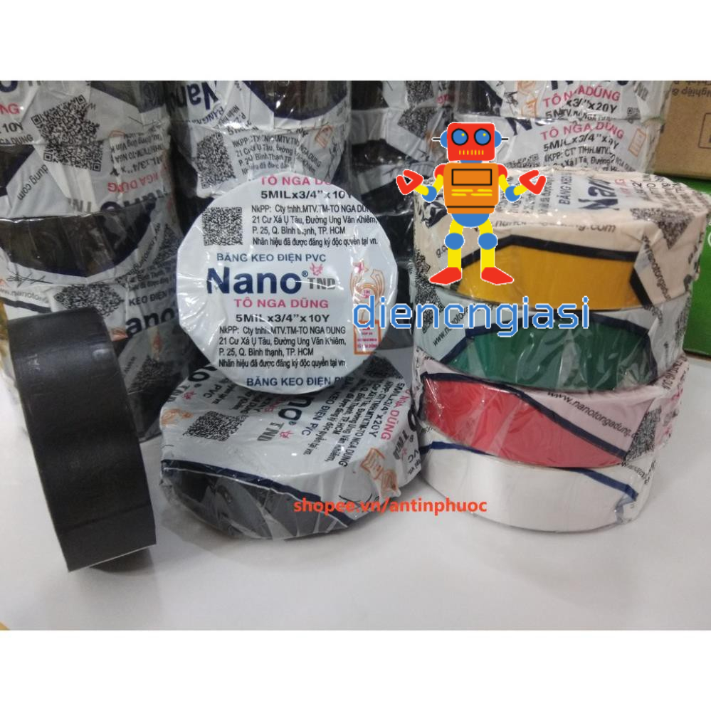 Băng keo điện Nano Tô Nga Dũng