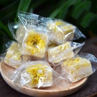Trà hoa cúc đường phèn mật ong 3 viên
