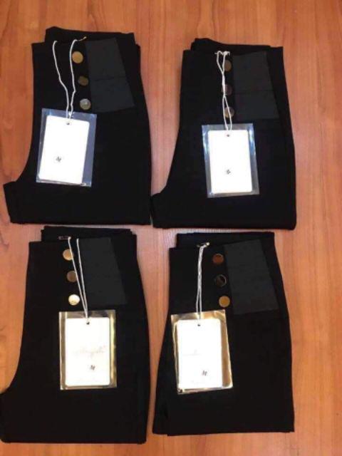 {giá sale} Quần Legging Cạp Cao 6 Cúc siêu sang chất đẹp..