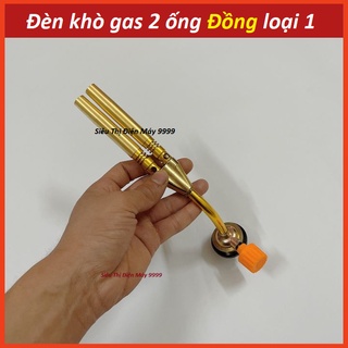 Đèn khò gas đôi-lắp bình gas mini tiện lợi