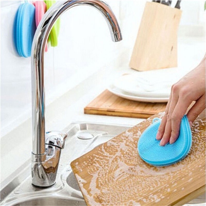 1 Miếng Silicone Rửa Chén Tiện Lợi