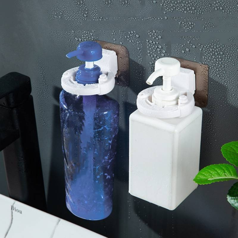 Giá đỡ chai dầu gội gắn tường tiện dụng cho nhà bếp/ phòng tắm