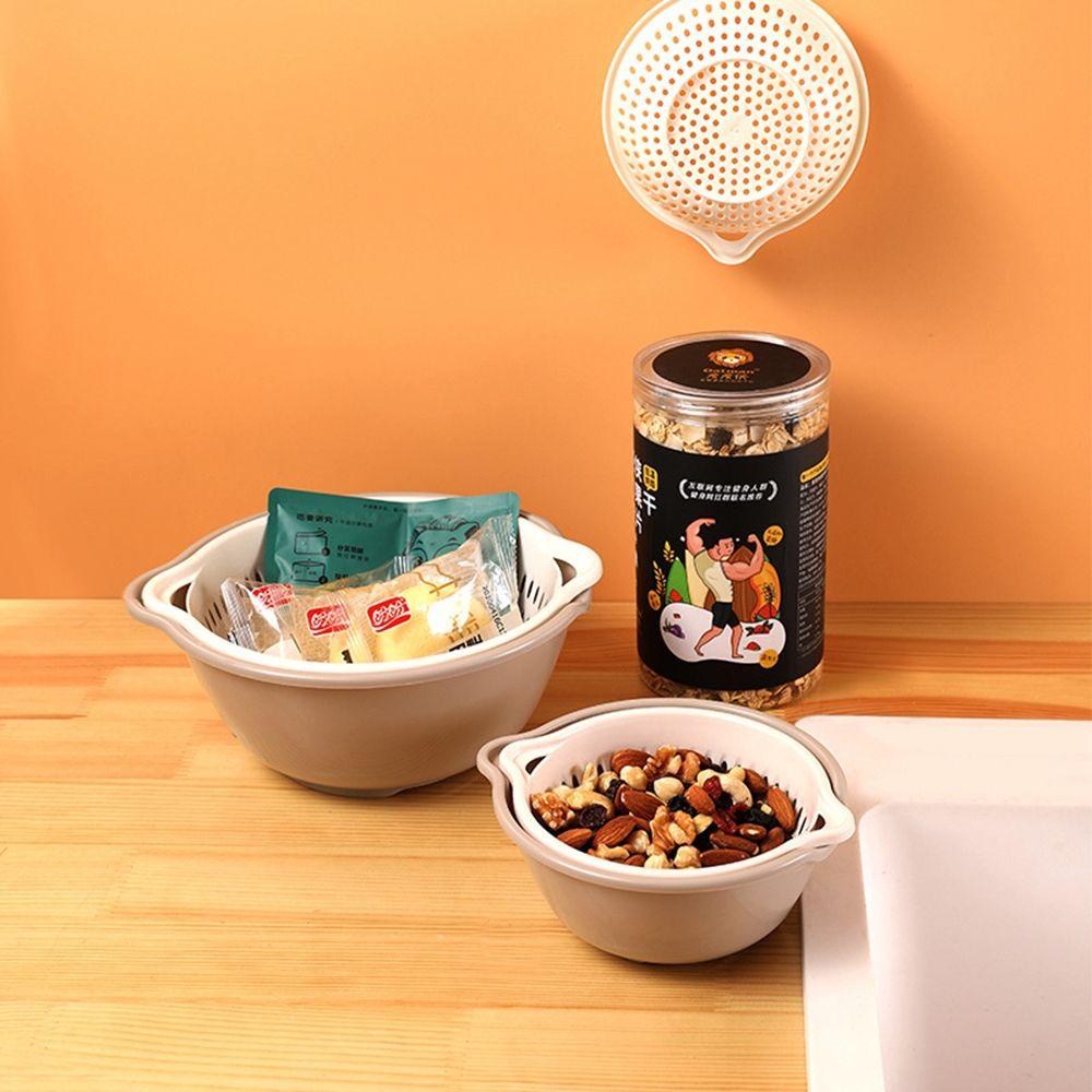 JARRED Dụng Cụ Lọc Nước Trái Cây Tiện Lợi ​ Rổ Rửa Rau Củ Quả Bằng Nhựa