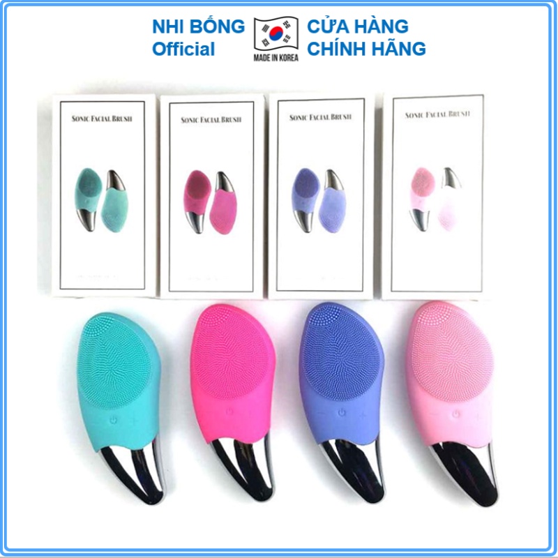 Máy Rửa Mặt SONIC FACIAL BRUSH, làm sạch sâu, Chống Lão Hóa Và Nâng Cơ Da, Tốc Độ Tích Hợp Sóng siêu âm