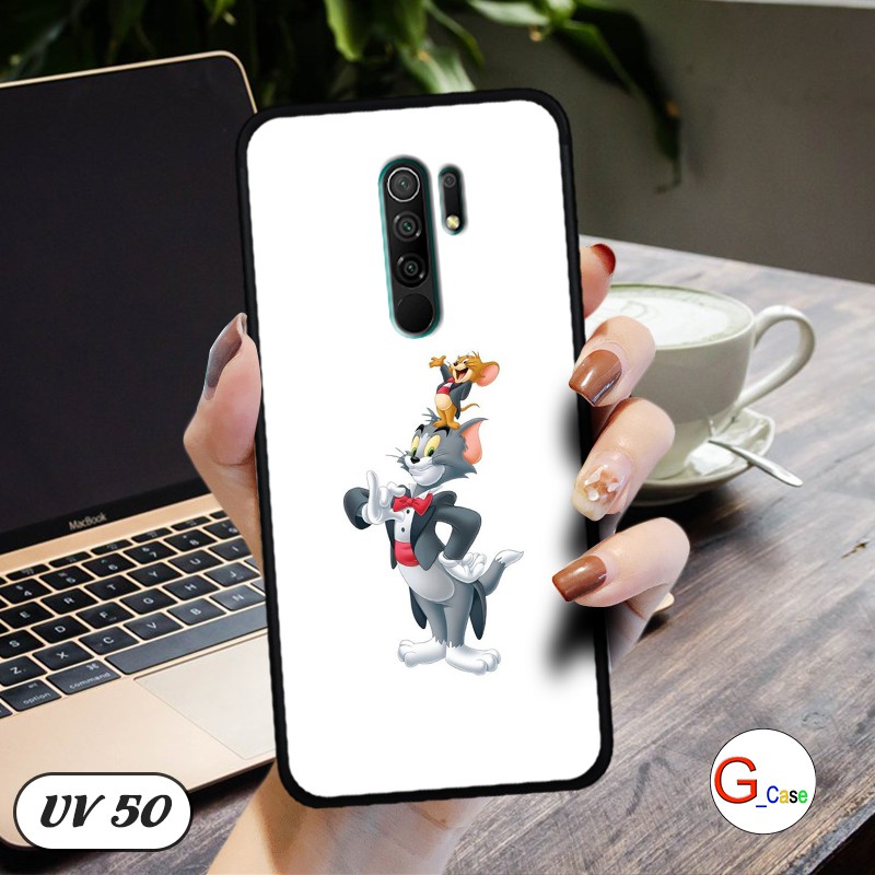 Ốp điện thoại Xiaomi Redmi 9 - lưng nhám viền dẻo