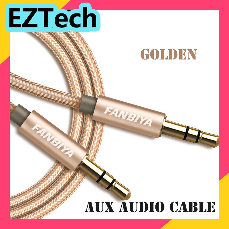 Cáp audio giắc cắm 3.5mm chuyên dụng chất lượng cao