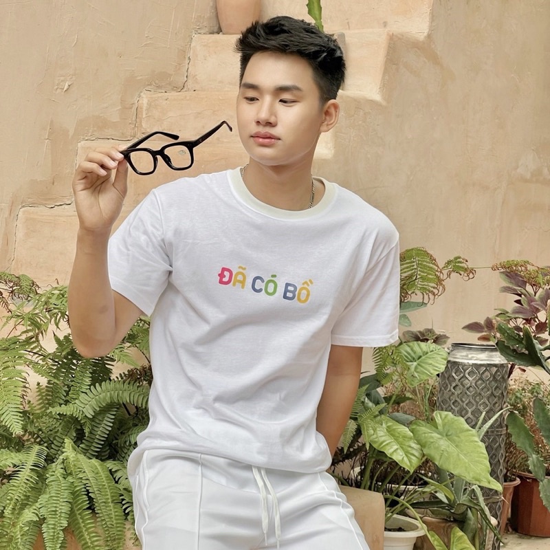 Áo Thun Unisex Nam Nữ  ĐÃ CÓ BỒ/CHƯA CÓ BỒ Màu Trắng/Đen Ulzzang Hot Trend Street Style Mr Smile 99 Shop