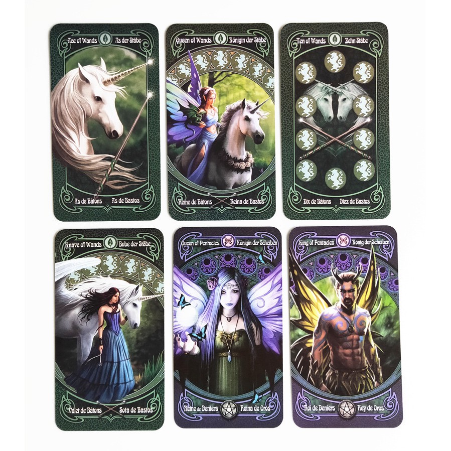 Bộ Animal Totem Tarot Leeza Robertson M12 Cao Cấp