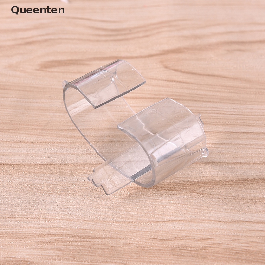 Queenten 1pc Plastic Transparent Case Jewelry Display Wrist Watch Box Storage Multifunctional box QT
