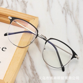 Kính vuông nửa gọng, gọng kim loại hàng sịn mẫu mới K1027 - 124 STORE