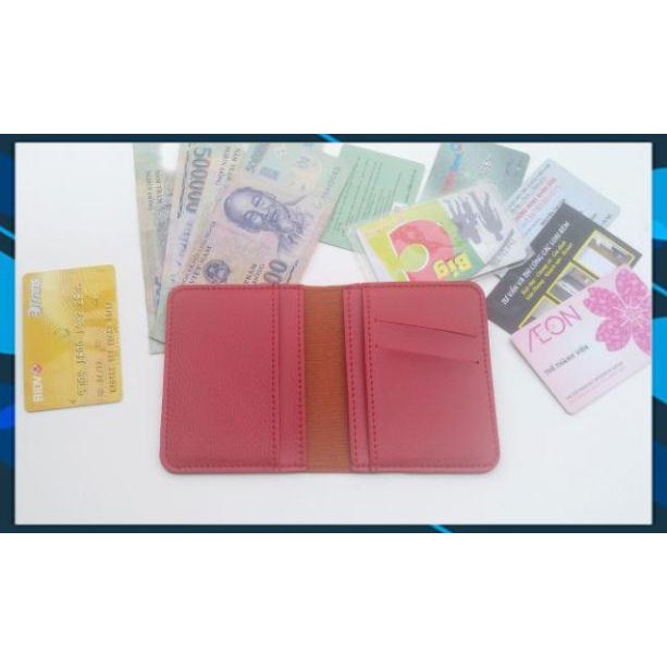 Quà tặng 8.3 dành cho chị em - Ví Card holder thời trang da PU cao cấp  Minh An Shop