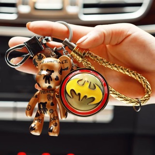 Móc khoá xe hơi teddy siêu anh hùng 🐻 Có thể làm phụ kiện treo túi xách vừa xinh xắn lại sang trọng!!!