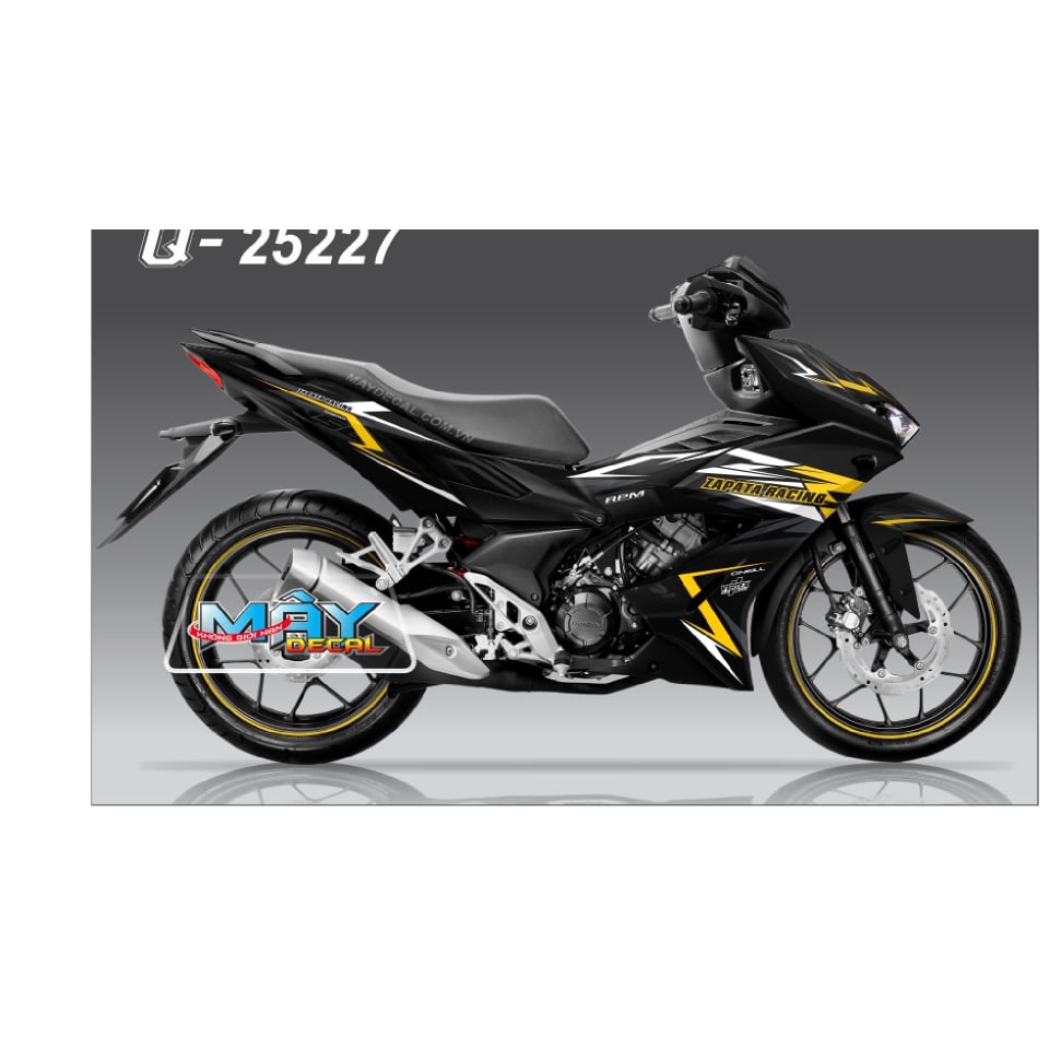 Tem rời winner X V2 xe đen