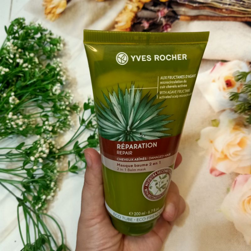 Mặt Nạ Ủ Phục Hồi Sức Sống Cho Tóc Reparation - 200ml Yves Rocher