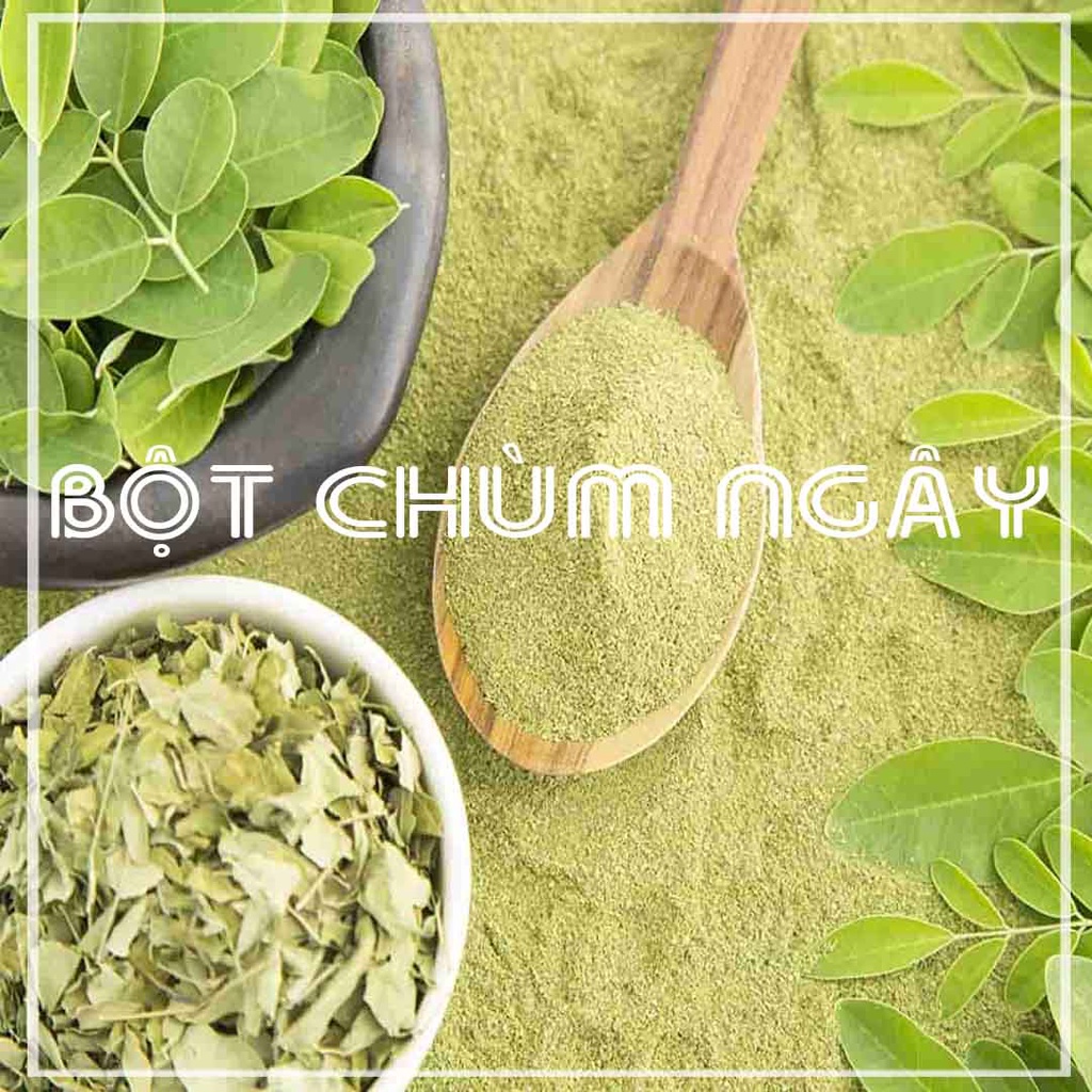 Bột Chùm Ngây 100g Sấy Lạnh 100% Nguyên Chất - Hàng Công Ty loại 1