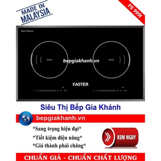 Bếp từ đôi Faster FS 999I, bếp từ, bếp điện từ, bếp từ đôi, bếp điện từ đôi, bếp từ giá rẻ, bếp điện từ giá rẻ