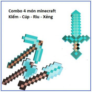 combo Kiếm- Cup Minecraft