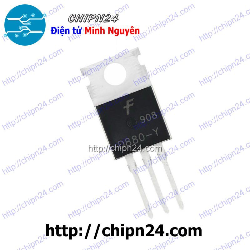 [1 CON] Transistor D880-Y TO-220 NPN 3A 60V [Hàng Tốt] (D880 880)