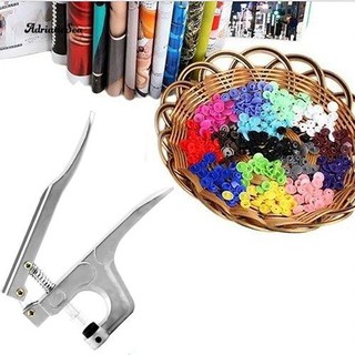 Bộ kìm bấm khuy áo + 150 nút nhựa