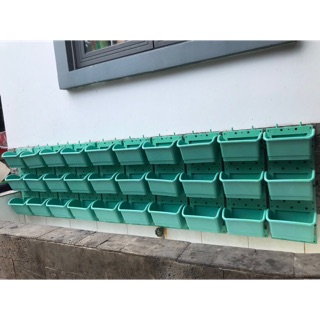 Bộ vườn tường đứng HOLO XL - Trồng rau trồng hoa (1m2 - 10 khung 30 chậu)