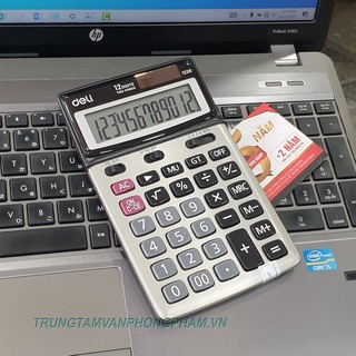 Máy tính 12 số Deli 1239