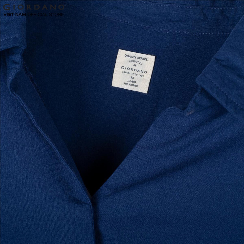 Áo Sơ Mi Nữ Tay Lửng Giordano 05340011
