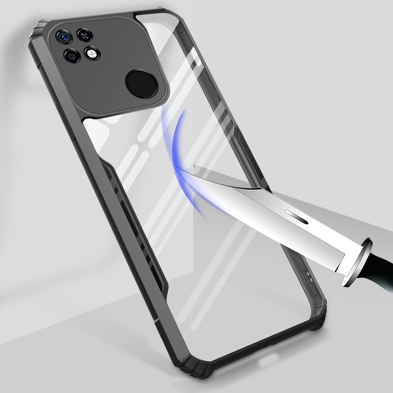 Ốp Điện Thoại Kính Cường Lực 4 Trong 1 Cho Redmi Note 12 Pro + 5G Note 12 4G 5G 11 11s Pro 12C 9A 9C 10A 10C 10 2022