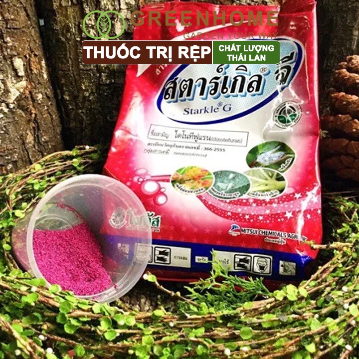 Thuốc tím trị rệp, Starkle-G, bao 1kg, lưu dẫn, an toàn, hiệu quả, dùng cho sen đá, xương rồng |Greenhome