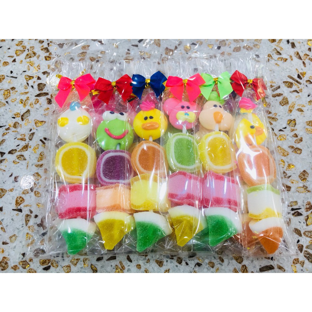 Gói 12 cây Kẹo Dẻo Jelly Joy Thái Lan