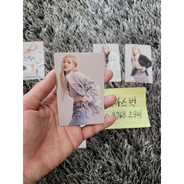 BỘ ẢNH THẺ ROSÉ BLACKPINK 5252 BY OIOI