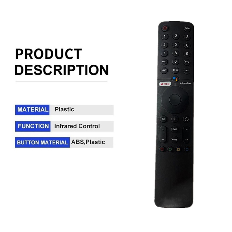 Điều Khiển Từ Xa Bằng Giọng Nói XMRM-19 Cho Xiaomi Mi TV Android 4K P1 Smart TV L43M6-6AEU