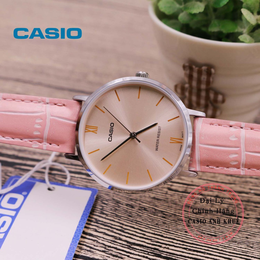 Đồng hồ nữ Casio LTP-VT01L-4BUDF dây da