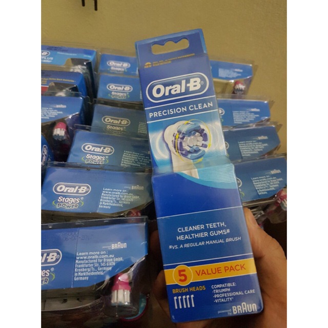 Đầu Bàn Chải Điện Oral B Precesion Clean 01 đầu hàng Đức