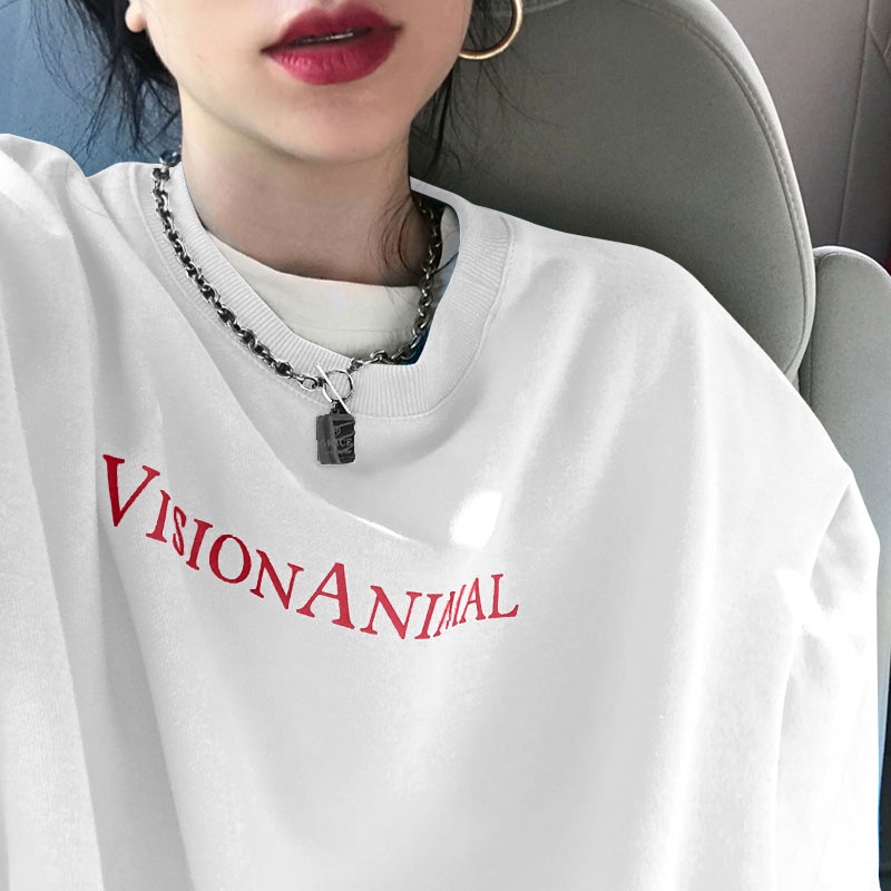 NRVP Áo Hoodie Thiết Kế Đơn Giản Thời Trang Hàn Quốc Cho Nữ