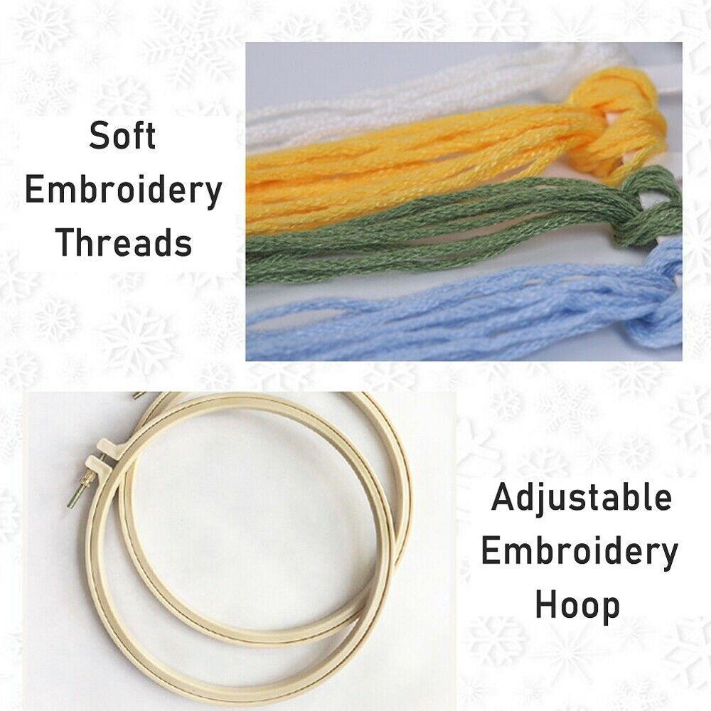 Kim Thêu Phong Cách Giáng Sinh Dành Cho Người Mới Bắt Đầu