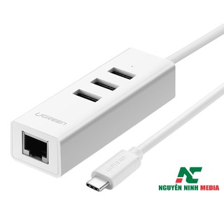 Cáp Chuyển Đổi USB Type C Sang LAN + Hub USB Ugreen 20792