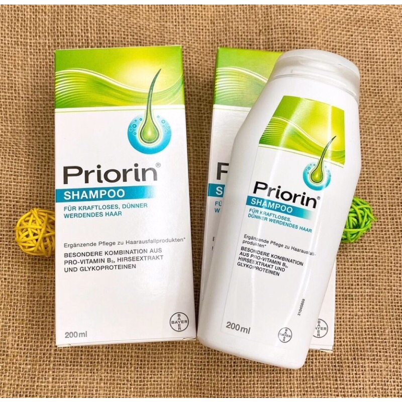 Dầu gội Priorin giúp mọc tóc dành cho người tóc rụng, yếu và mỏng, 200ml