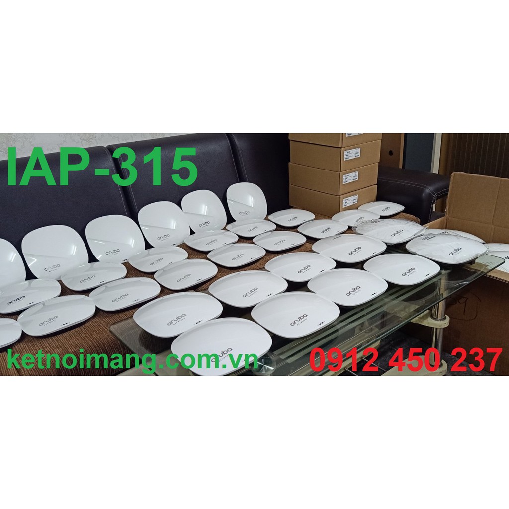 Thiết bị phát sóng wifi Aruba IAP-315 gồm nguồn 12V, chân đế treo trần | BigBuy360 - bigbuy360.vn