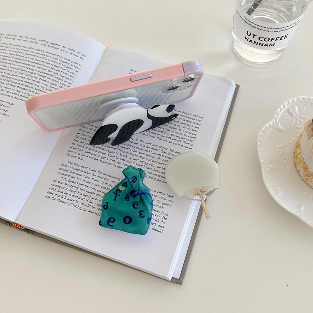 Giá Đỡ Điện Thoại Phong Cách ins Dễ Thương Hình Gấu Trúc