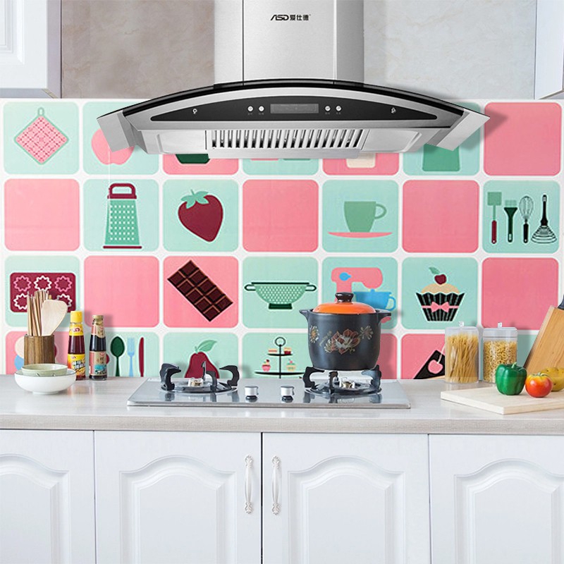 Giấy dán tường trang trí nhà bếp chống nước