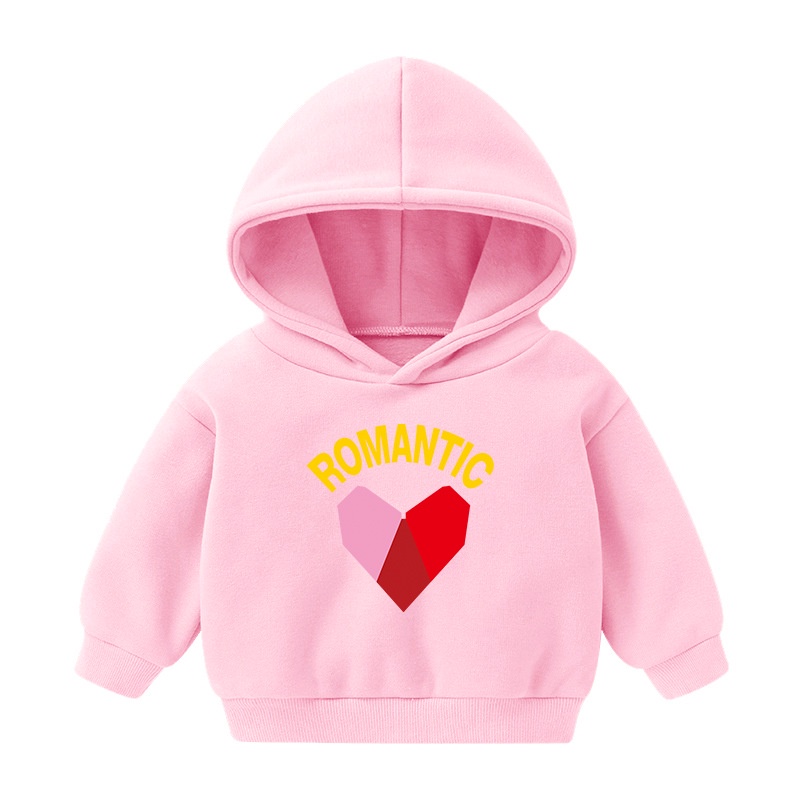 Áo Hoodie Nỉ Giữ Ấm Thoải Mái Thời Trang Cho Bé Trai Và Gái 2-6 Tuổi