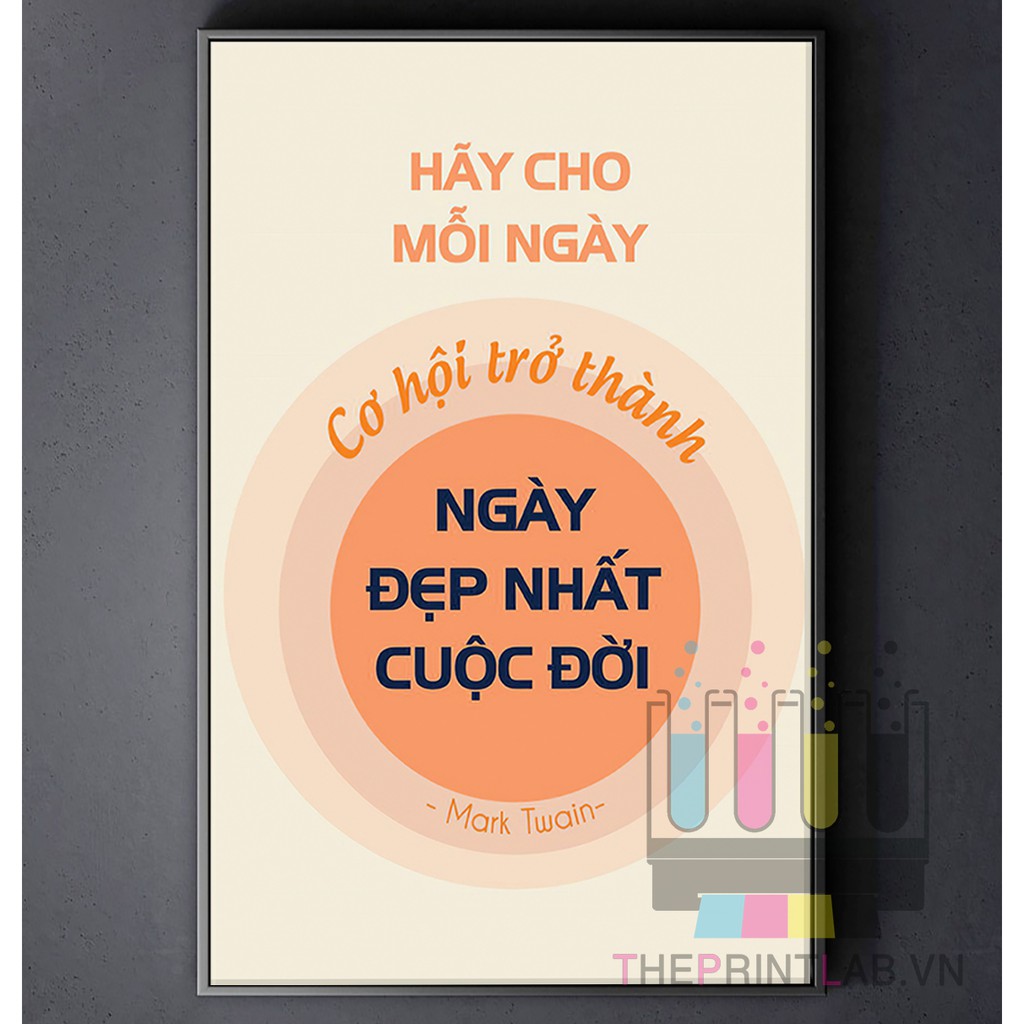 TRANH CANVAS SLOGAN TRUYỀN ĐỘNG LỰC treo tường in theo yêu cầu 46